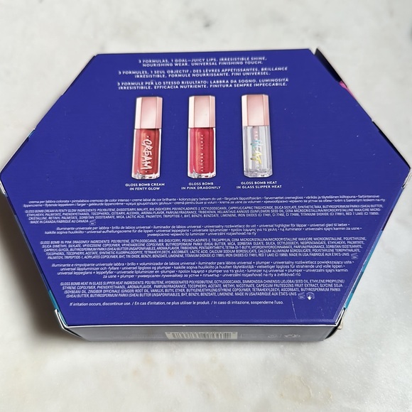 Fenty Beauty GLOSSY POSSE VOLUME 6.0 FULL-SIZE GLOSS BOMB TRIO - Picture 4 of 5